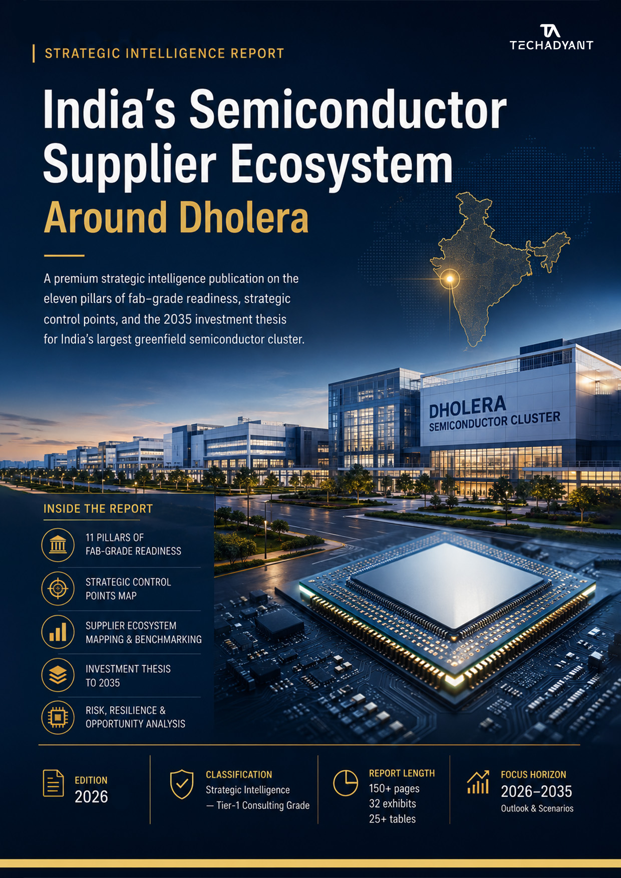 India's Semiconductor Supplier Ecosystem: The Dholera Play — cover